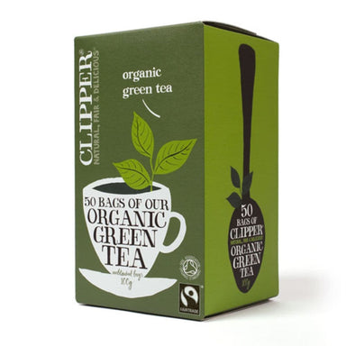 Clipper Organic Green Tea - 40 bags - SoulBia