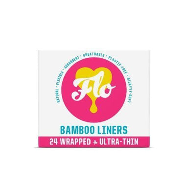 FLO Natural Bamboo Wrapped Daily Liners 24s - SoulBia