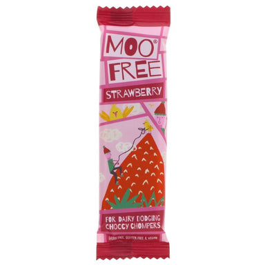 Moo Free Strawberry Bars - 20g
