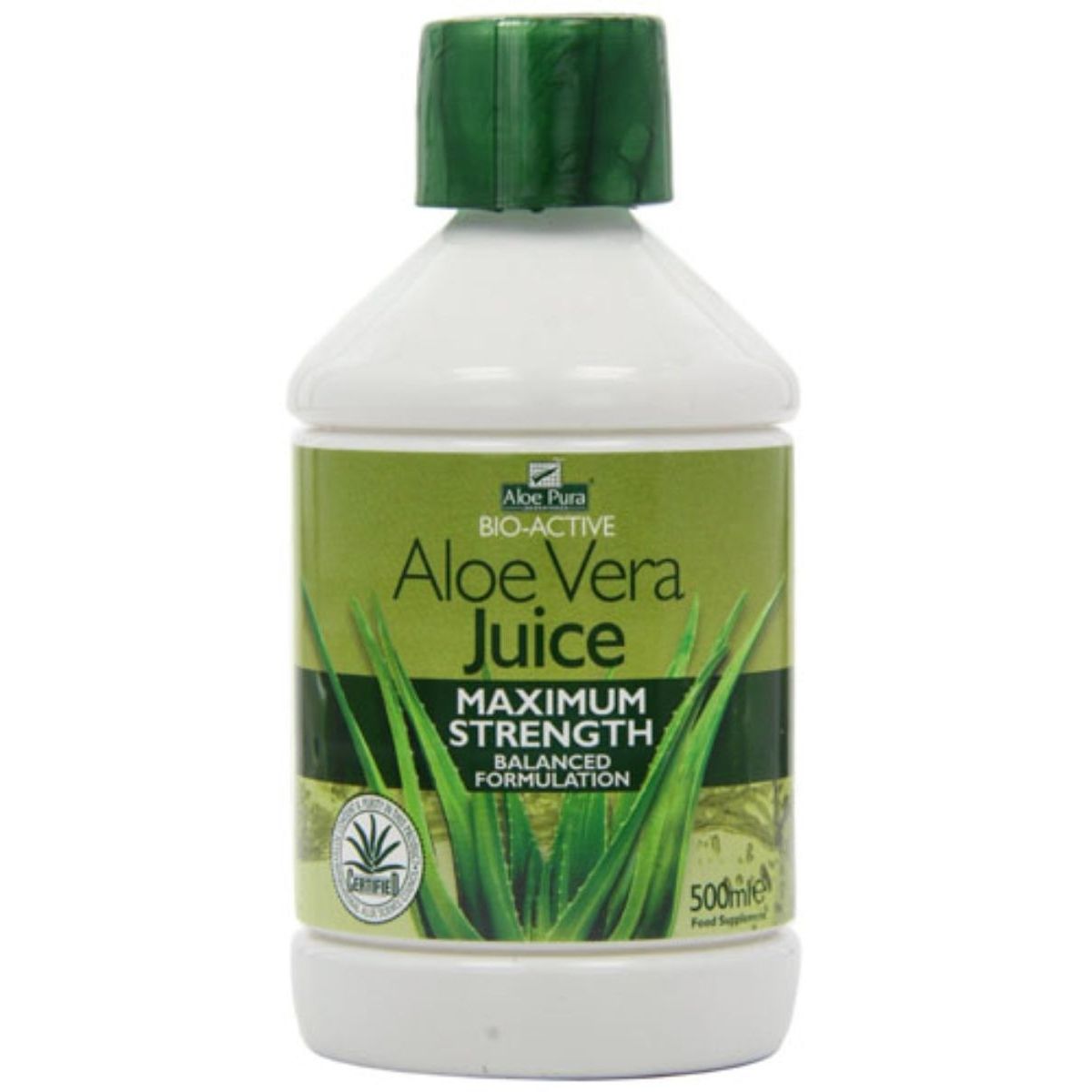 Optima Aloe Vera Juice - Maximum Strength - 500ml