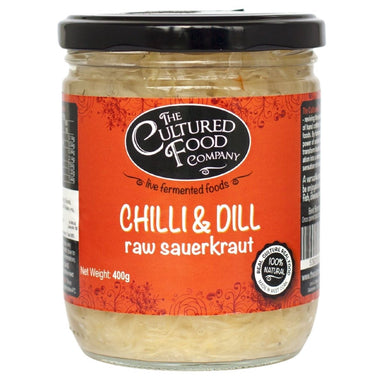 The Cultured Food Co Organic Chilli & Dill Sauerkraut 400G