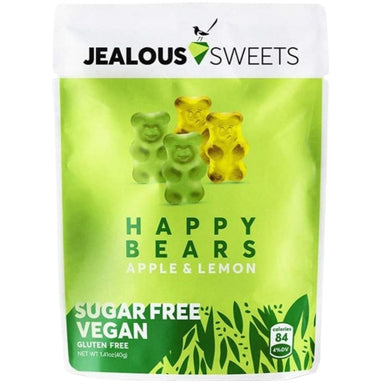 Jealous Sweets Sugar Free & Vegan Happy Bears - 40g
