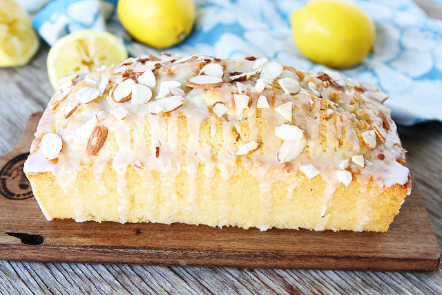 SoulBia recipe Boringly Good Almond Milk Lemon Drizzle Cake