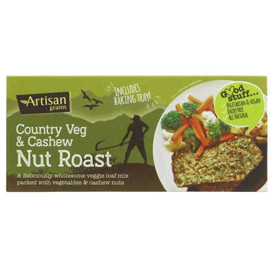 Artisan Grains Nut Roast - Country Veg/Cashew - 200g - SoulBia