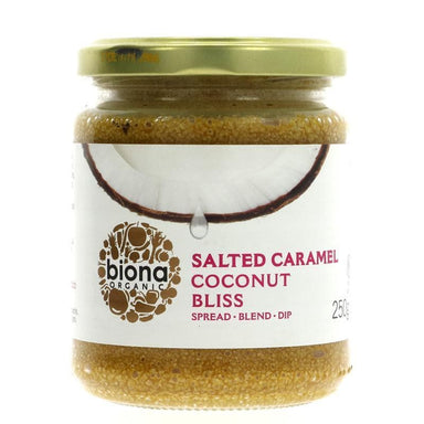 Biona Coconut Bliss Salted Caramel - 250g - SoulBia