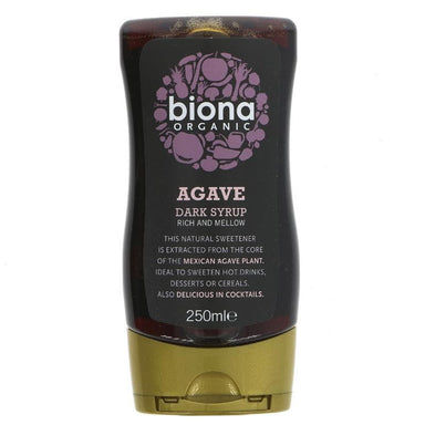 Biona Dark Agave Syrup - 250ml - SoulBia