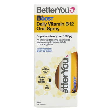 Better You Boost B12 Oral Spray - 25ml - SoulBia