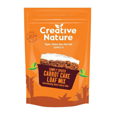 Creative Nature Simply Spiced Carrot Cake Loaf Mix 250g