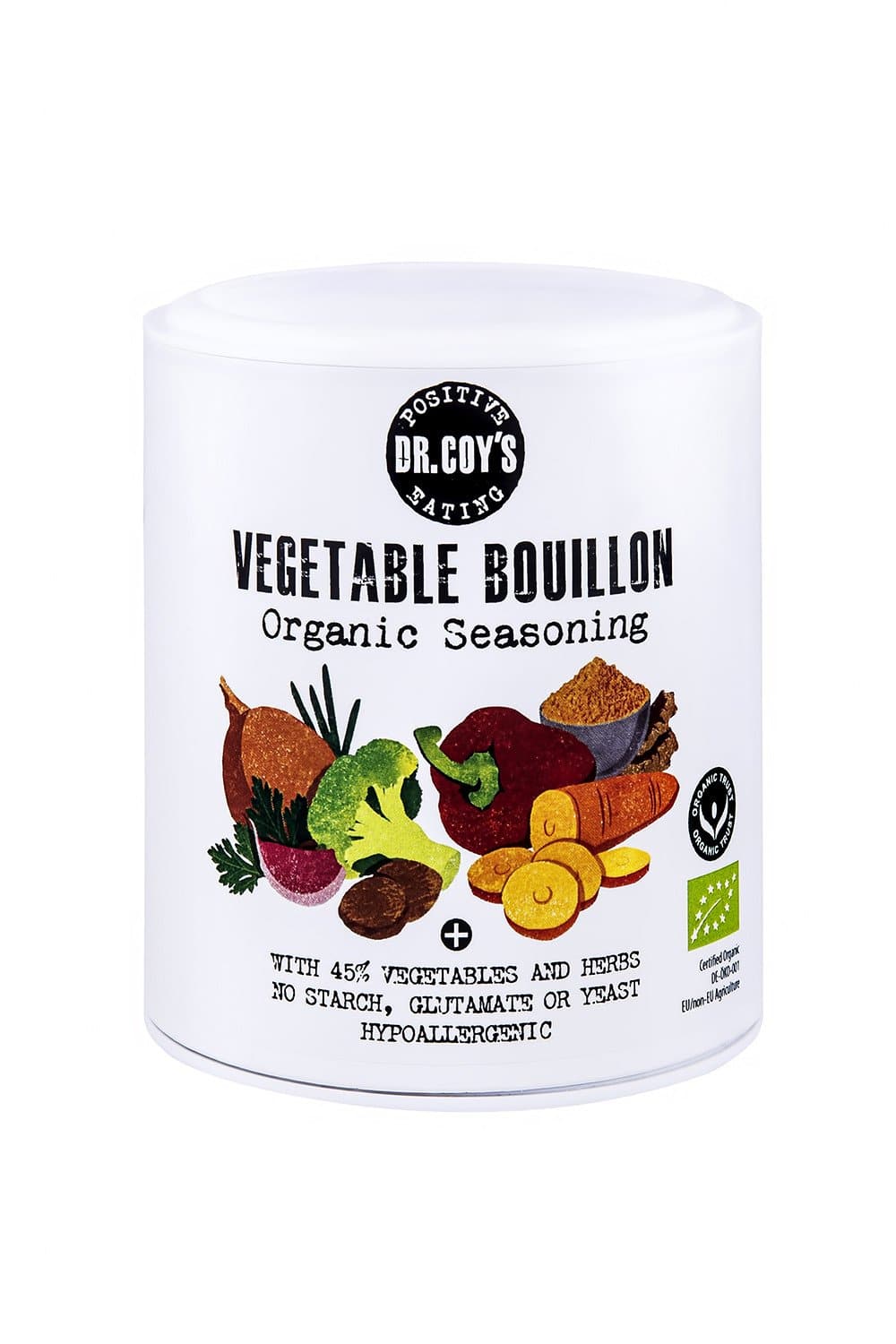 Dr Coy's Organic Vegetable Bouillon (150g) - SoulBia