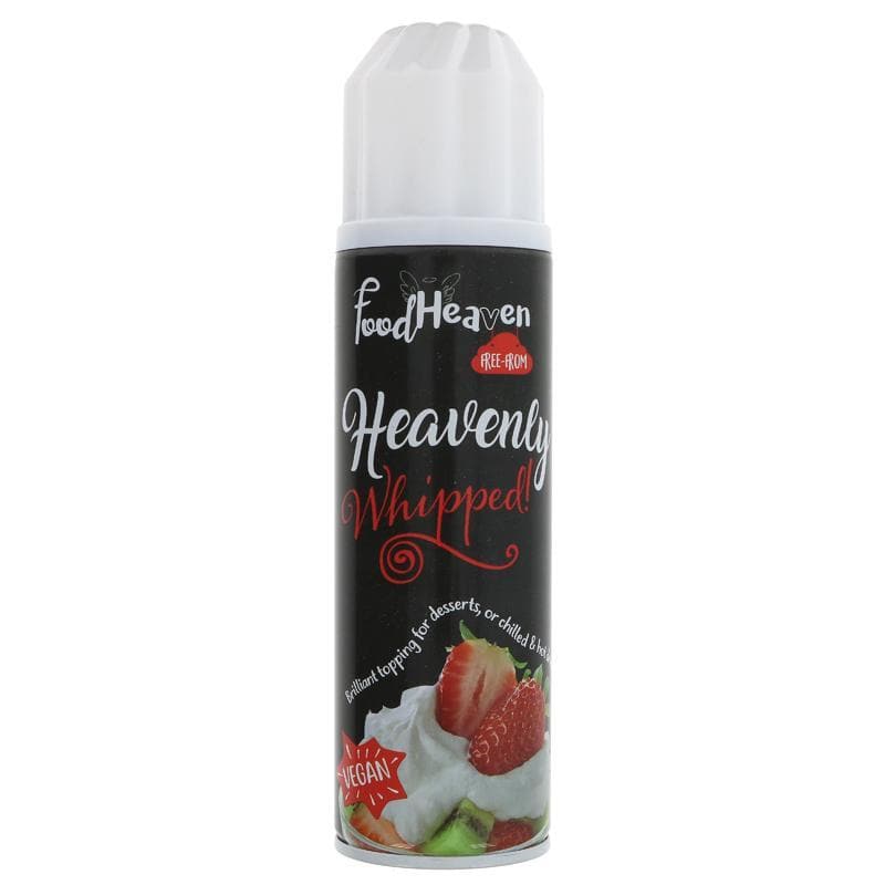 Food Heaven Heavenly Whipped Spray Vegan Cream - 200ml - SoulBia