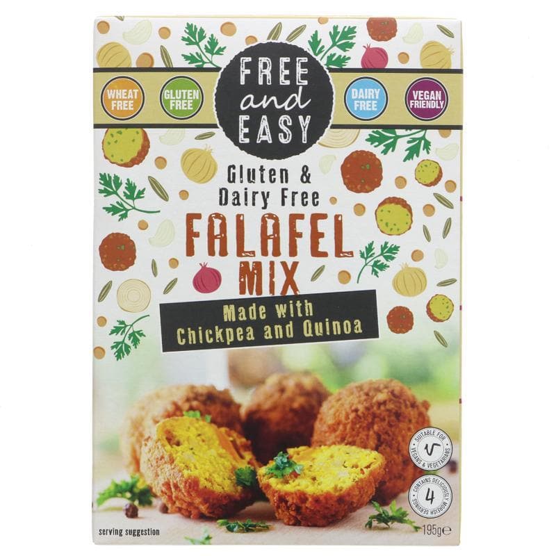 Free & Easy Falafel Mix - 195g - SoulBia