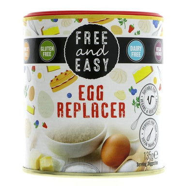 Free & Easy Egg Replacer - 135g - SoulBia