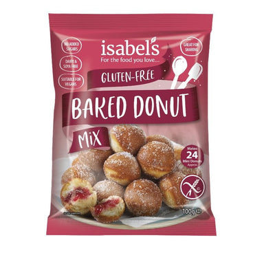 Isabels Naturally Free From Baked Donut Mix Gluten Free