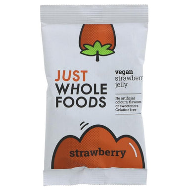 Just Wholefoods Vegan Jelly Strawberry - 85g - SoulBia