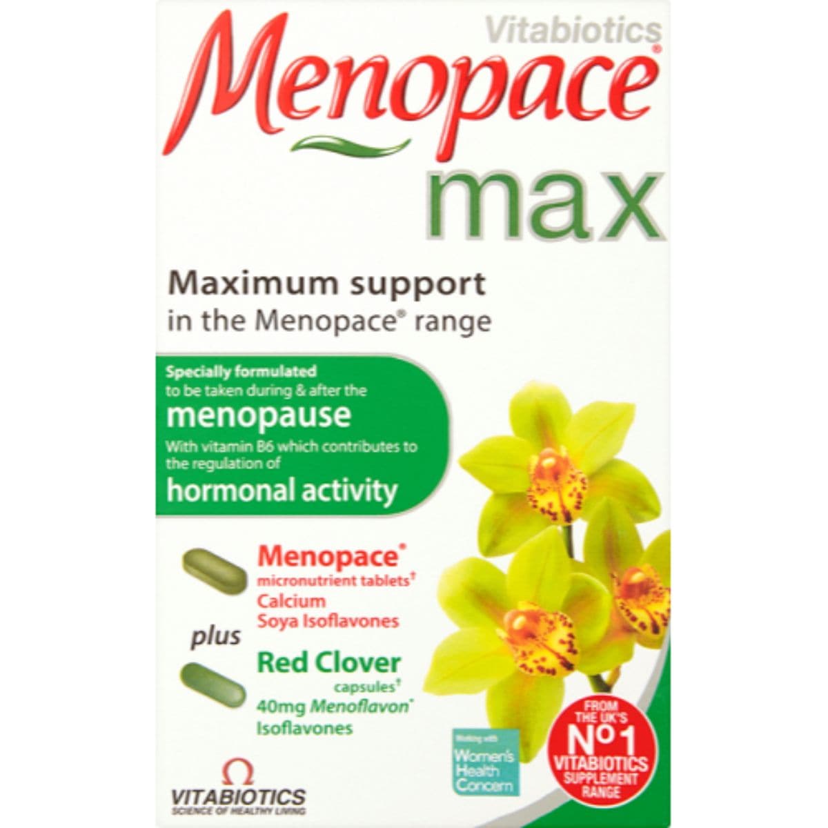 Vitabiotics Menopace Max Capsules & Tablets 28+56s - SoulBia