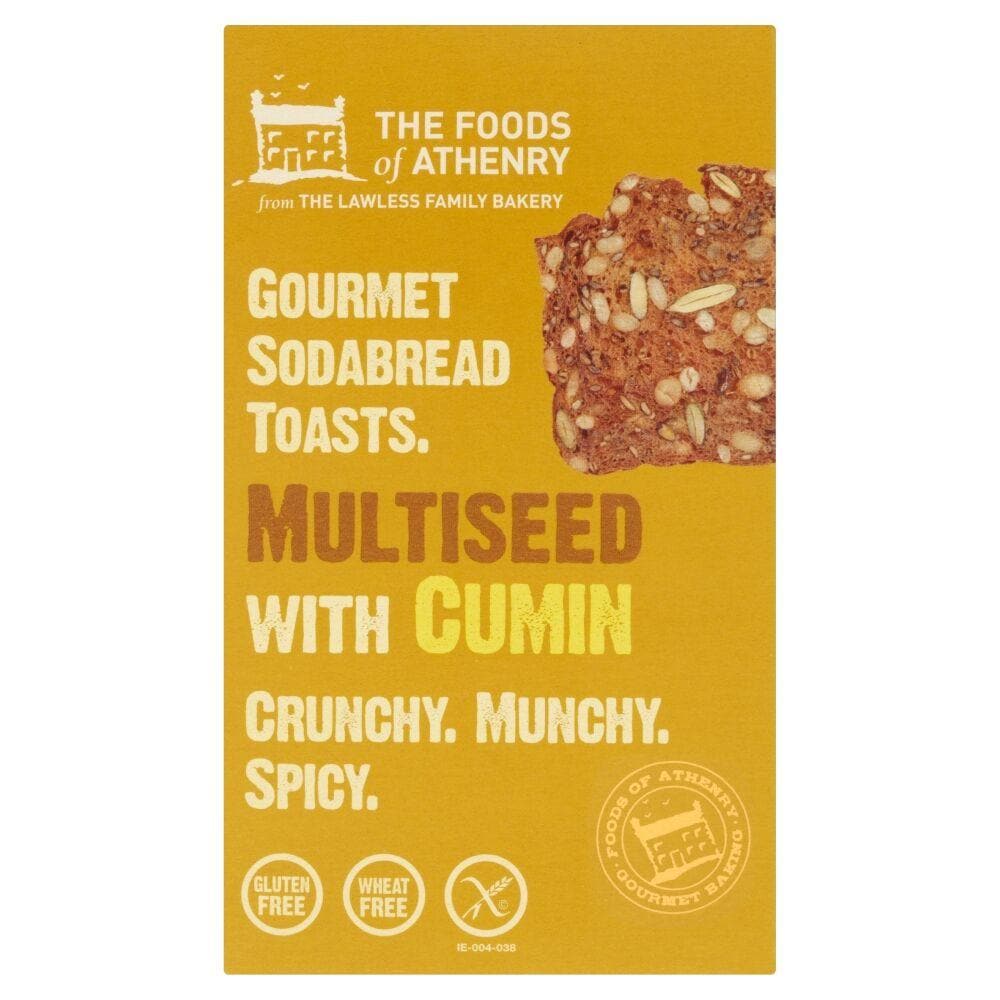 The Foods of Athenry Multi-seed with Cumin Soda Bread Toast - SoulBia