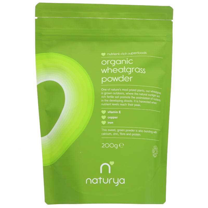 Naturya Organic Wheatgrass Powder- 200g - SoulBia