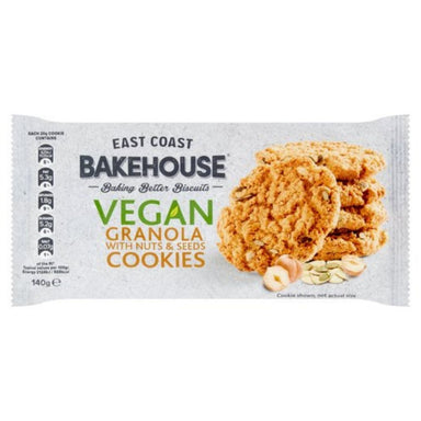 East Coast Bakehouse Vegan Granola with Nuts & Seeds Cookies - 140g