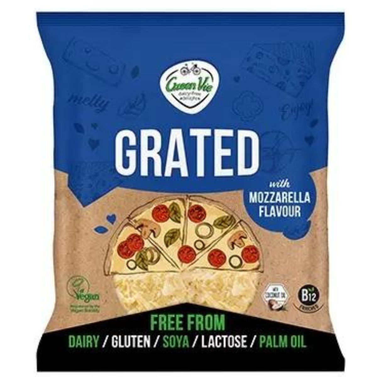Greenvie Grated Mozzarella - 150g ❄️
