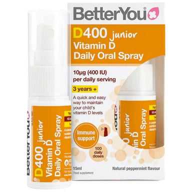 BetterYou D400 Junior Vitamin D Daily Oral Spray - 15ml