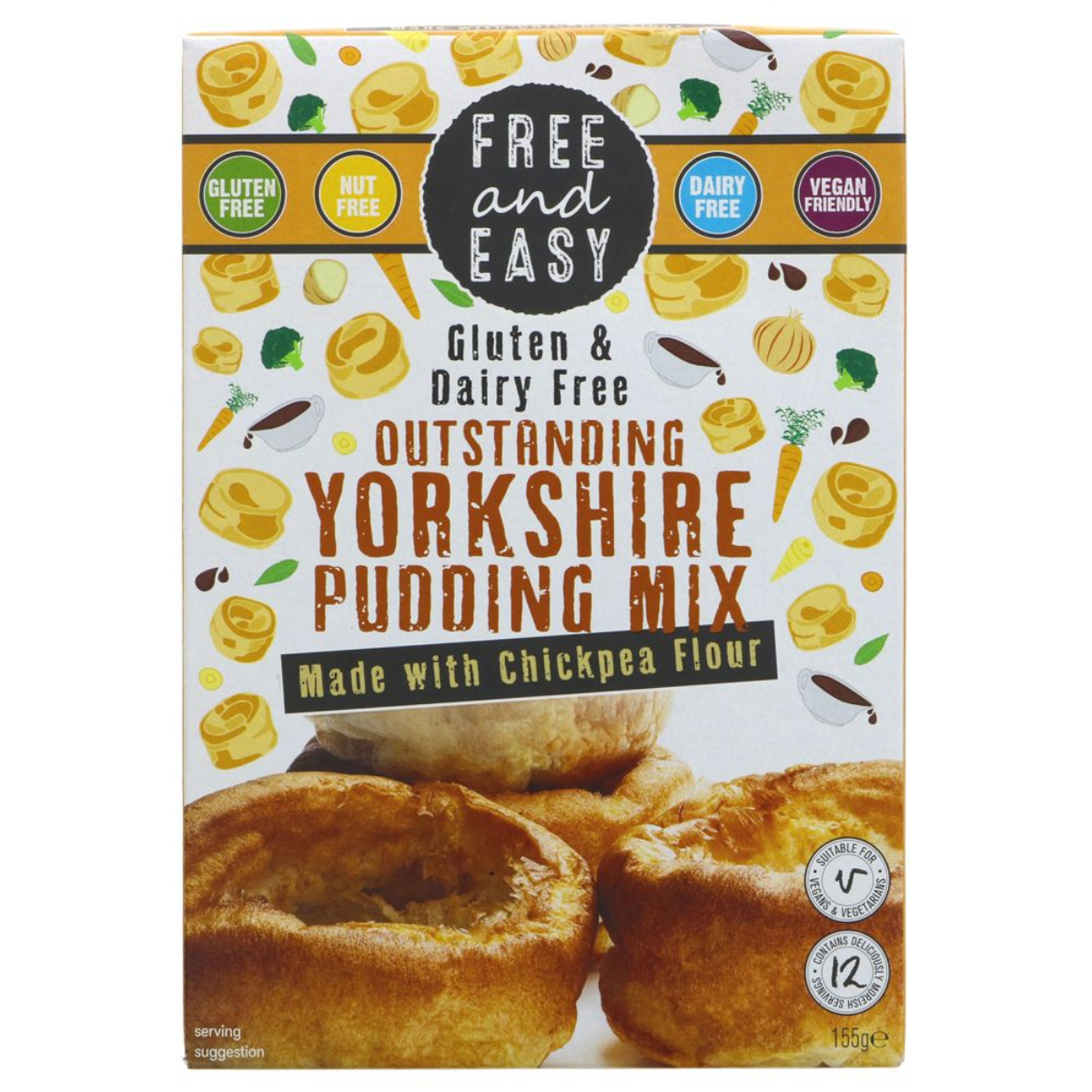 Free & Easy Yorkshire Pudding Mix - 155g