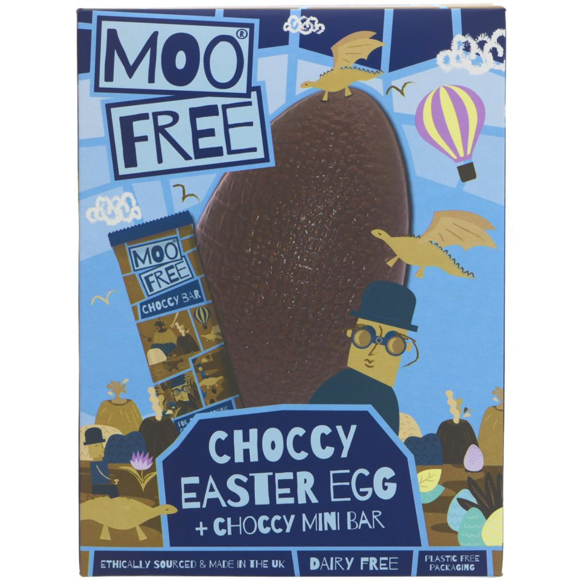 Moo Free Original Egg and Mini Bar - 100g - SoulBia