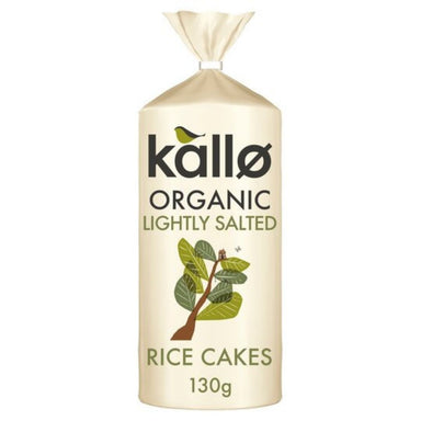 Kallo Organic Low Fat Rice Cakes - 130g
