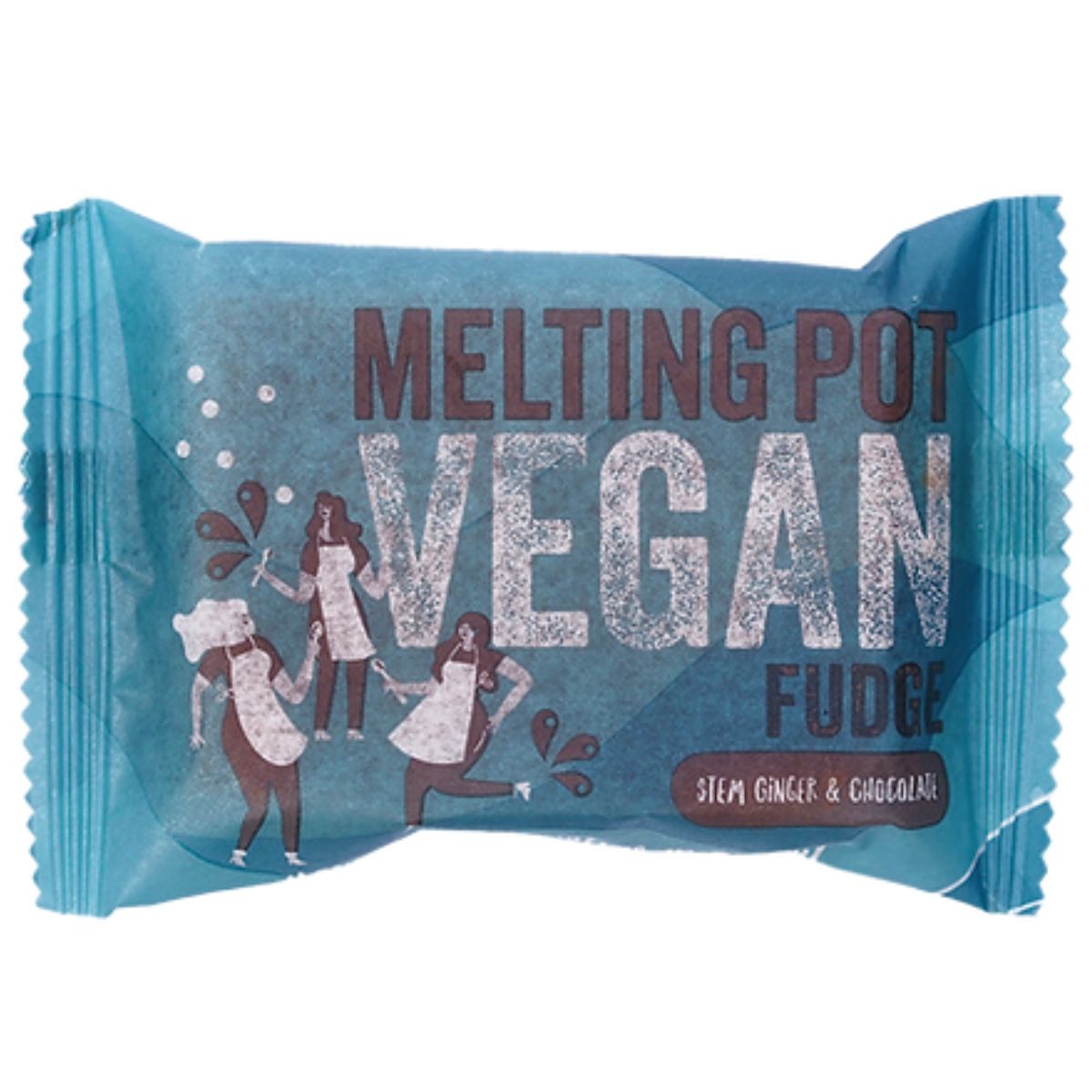 Melting Pot Fudge Vegan Stem Ginger & Chocolate (90G)