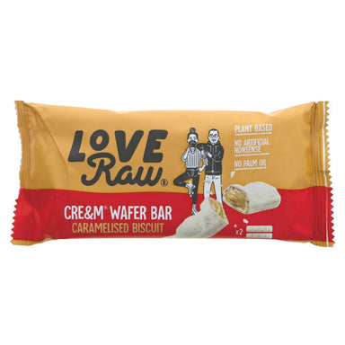 Loveraw Caramelised Biscuit Wafer Bar - 45g