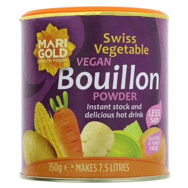 Marigold Bouillon Powder - Reduced Salt - 150g - SoulBia