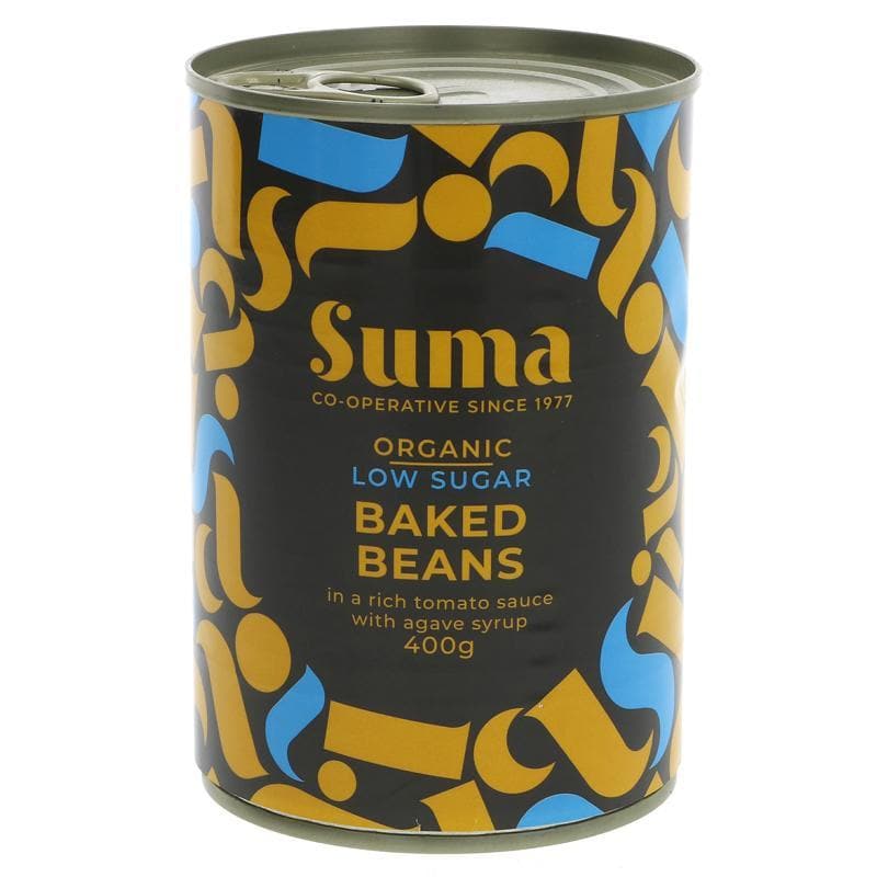 Suma Baked Beans - Low Sugar - 400g - SoulBia