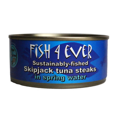 Fish 4 Ever Skipjack Tuna Steaks In Spring Water - 160g - SoulBia