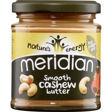 Meridian Smooth Cashew Butter - 170g - SoulBia