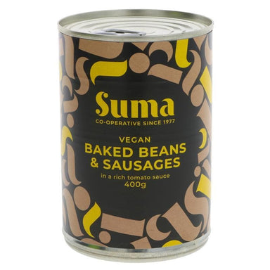 Suma Baked Beans & Vegan Sausage - 400g - SoulBia