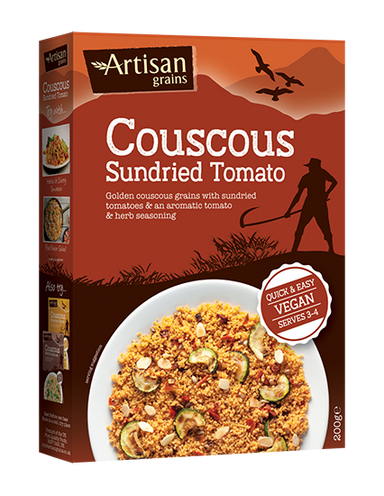 Artisan Grains Sundried Tomato Couscous - 200g - SoulBia