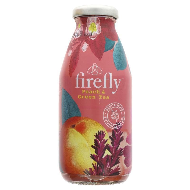 Firefly Natural Drinks Peach & Green Tea - 330ml - SoulBia