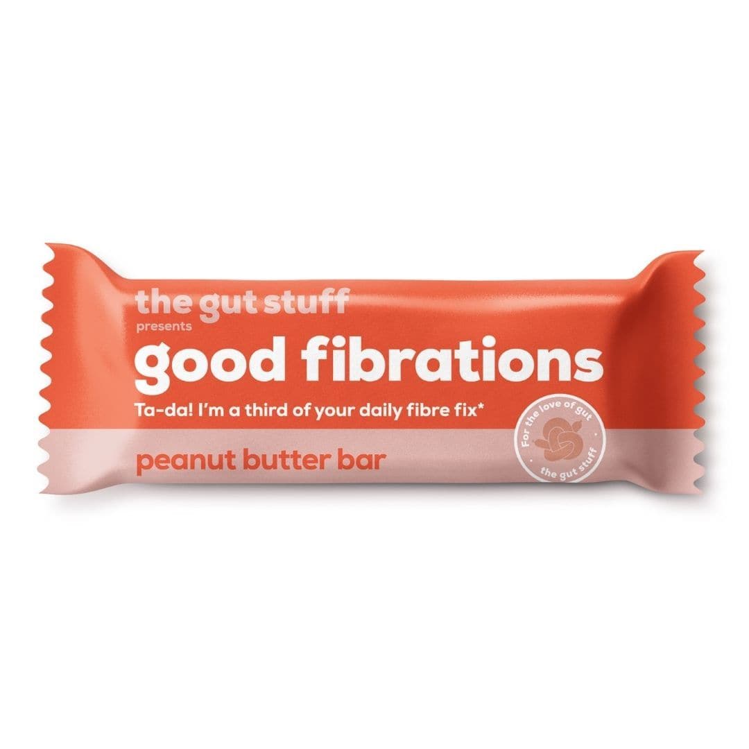The Gut Stuff Good Fibrations Peanut Butter Bar - 35g