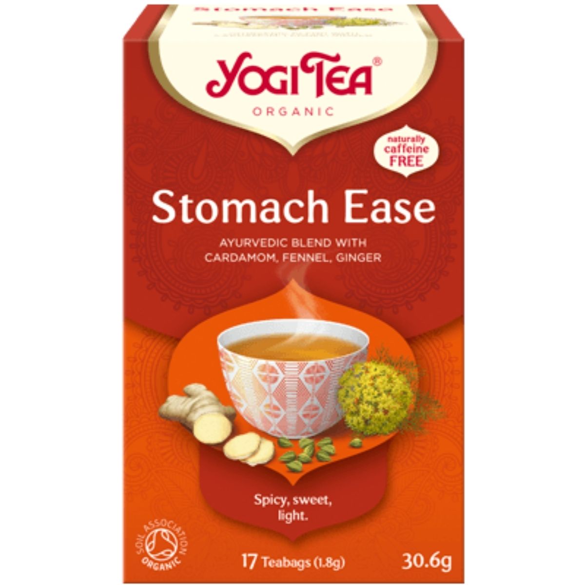Yogi Tea Stomach Ease Tea 17 Bags - 30.6g