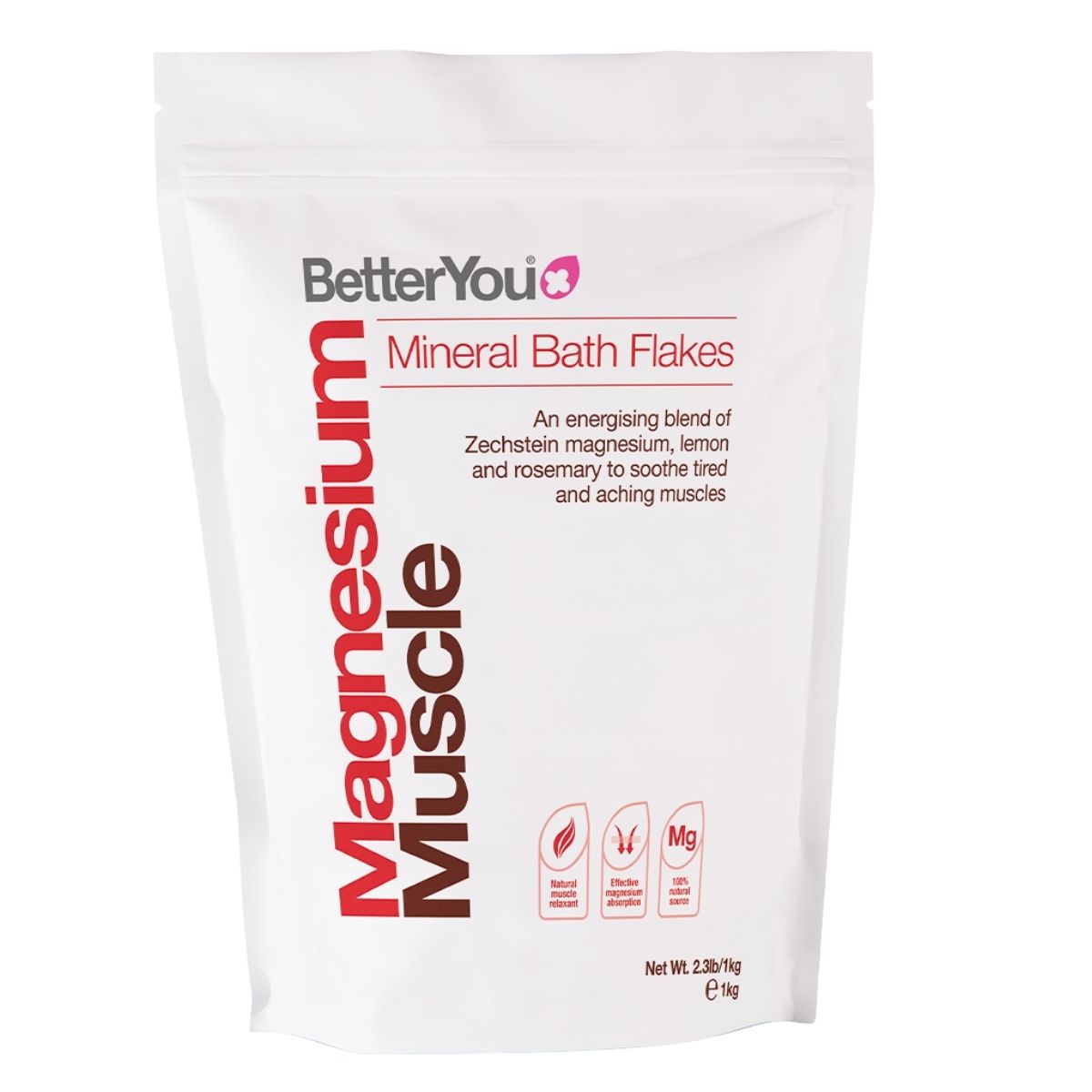 Better You Magnesium Muscle Flakes - 1kg
