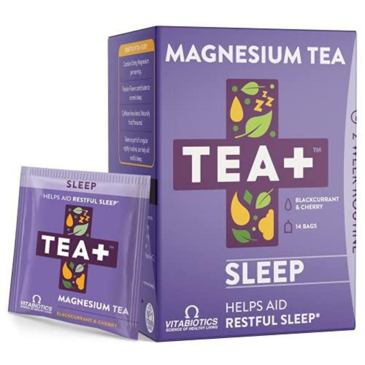 Tea Plus (+) Magnesium Infused Tea - 14 Night Routine - 14 Bags