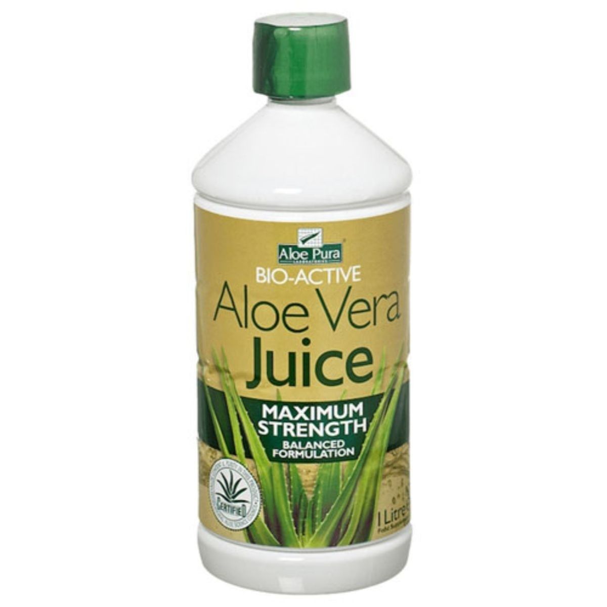 Optima Aloe Vera Juice - Maximum Strength - 1Ltr