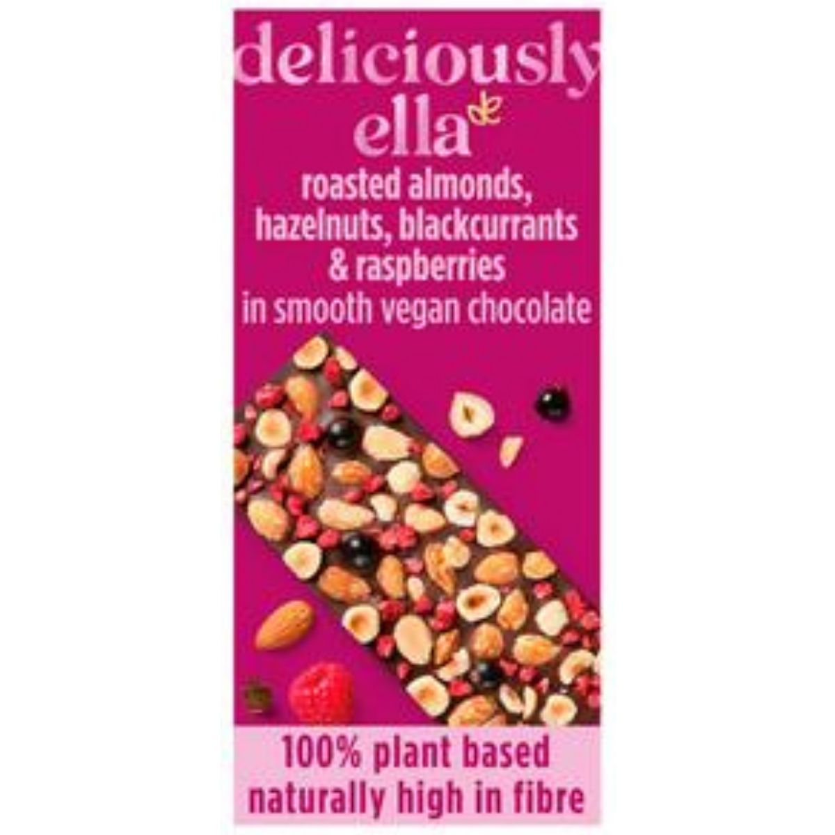 Deliciously Ella Roasted Almonds, Hazelnuts, Blackcurrants & Raspberries - 85g