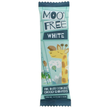 Moo Free White Chocolate Bars - 20g