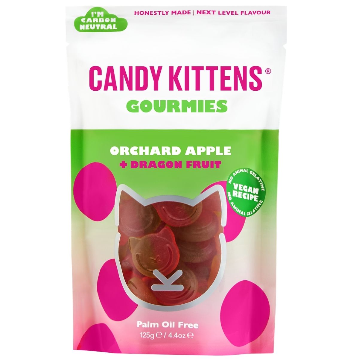 Candy Kittens Orchard Apple & Dragon Fruit Gourmet Sweets - 145g