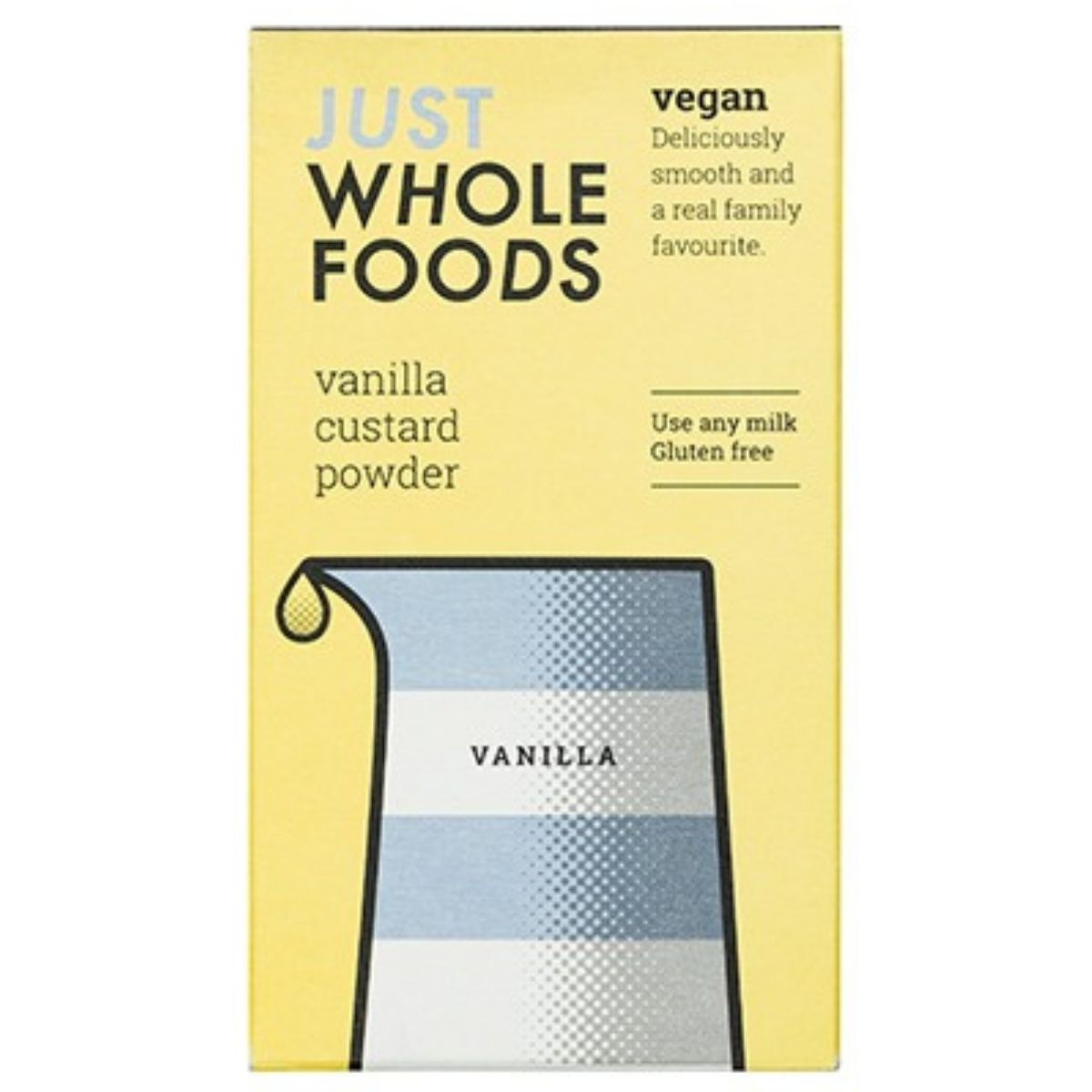 Just Wholefoods Mix Vanilla Custard - 100g