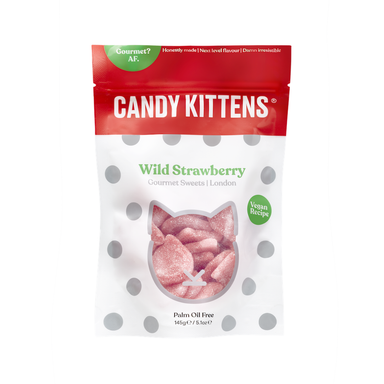 Candy Kittens Wild Strawberry Gourmet Sweets- 145g - SoulBia