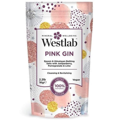 Westlab Pink Gin Bathing Salts - 1kg - SoulBia