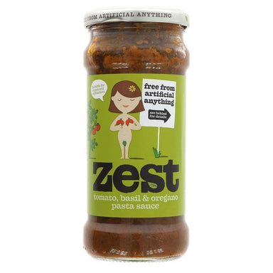 Zest Basil & Oregano Pasta Sauce - 340g - SoulBia