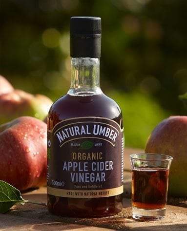 Natural Umber Organic Apple Cider Vinegar - 500ml - SoulBia