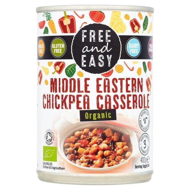 Free & Easy Middle East chickpea Casserole - 400g - SoulBia